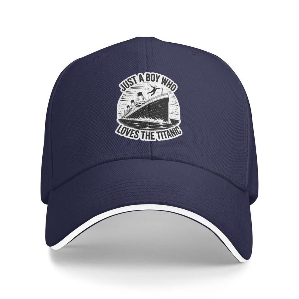 Unisex Baseball Hats Just A Boy Who Loved Titanic Outdoor Streetwear Summer Sports Baseball Caps Hip Hop Cap Casquette Hats