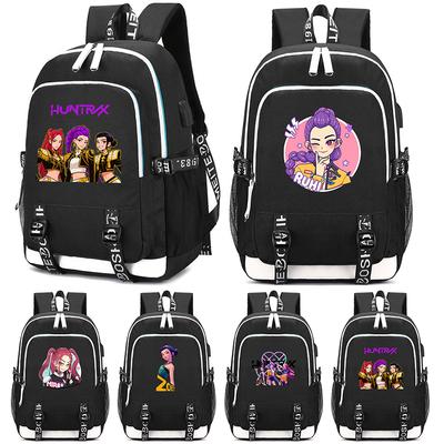 K-Pop Demon Hunters Printed Large Capacity Backpack for Teenger Student Girl Boy Schoolbag Bookbag Kid Gift Women Waterproof Travel Bag Mochila