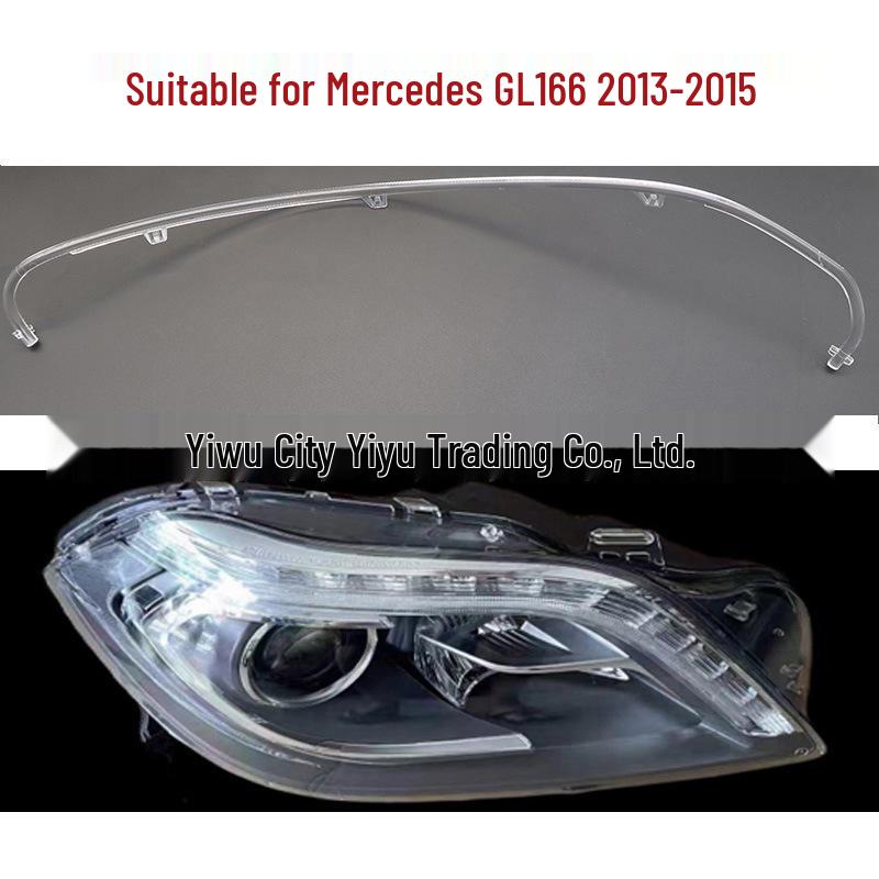 

Сумісний з моделями Mercedes GL X166 13-15 Світлодіодна денна світлова смуга Ангельські очі Right Side (1 piece)