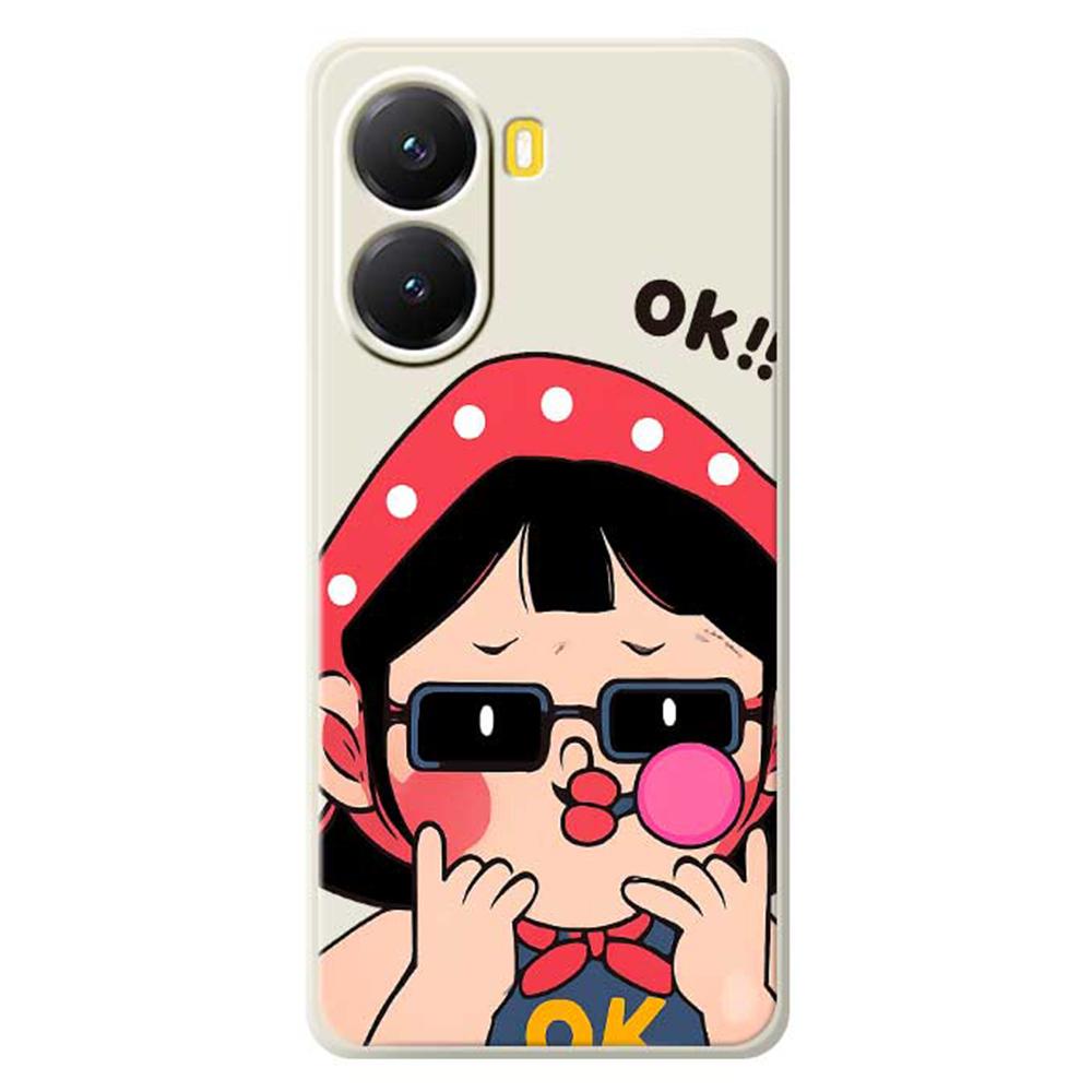 For Xiaomi Redmi Turbo 4 5G/Poco X7 Pro 5G Case Cute Kid Pattern Printing Straight Edge TPU Phone Back Cover