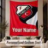 Custom Text Tapestry FC Utrecht Print Wall Tapestry Indoor Living Room Wall Decor