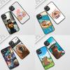 Casing for Apple iPhone 17 Pro XS Max Air 6 7 8 Plus 5 + SE 2022 SE2 16E Phone Cover Protective Case Cartoon Capybaras