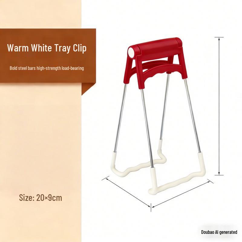 Silicone Anti-Scald Non-Slip Bowl and Tray Lifter Clips