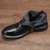 High Top Leather Chelsea Shoes for Men Flat Office Man Casual Boots Social In Promotion Luxury Sale Comfortable 2025 Trend On Pu