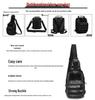 Outdoor Tactical Multifunctional Small Chest Bag - Single Shoulder Crossbody Bag with Oxford Cloth Expansion for Tools and Lures