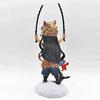 TrendyToys 20cm Dämonentöter Figur :Piggy Beans Cos Nezuko & Inosuke Hashibira PVC Actionfigur Anime Dekoration Sammlerstücke Spielzeug