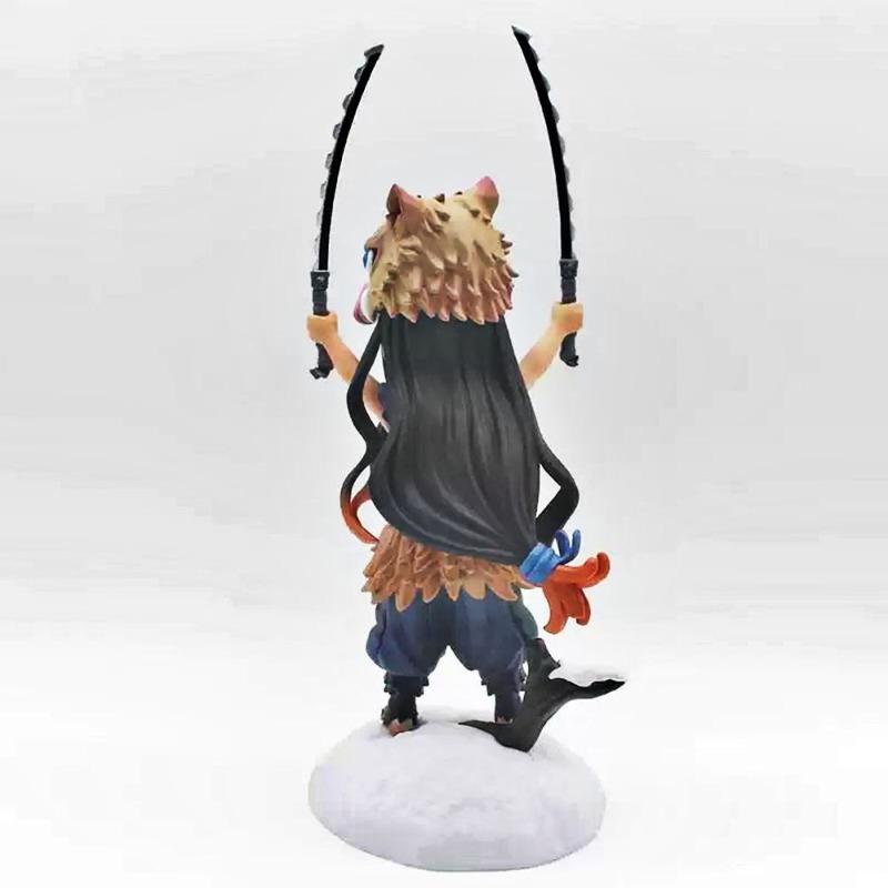 TrendyToys 20cm Dämonentöter Figur :Piggy Beans Cos Nezuko & Inosuke Hashibira PVC Actionfigur Anime Dekoration Sammlerstücke Spielzeug