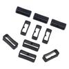 Gummi-Schnallenbefestigungsring für Smartwatch-Ersatzzubehör Garmin-Venu 2S/Vivomove 3s/GarminActive S