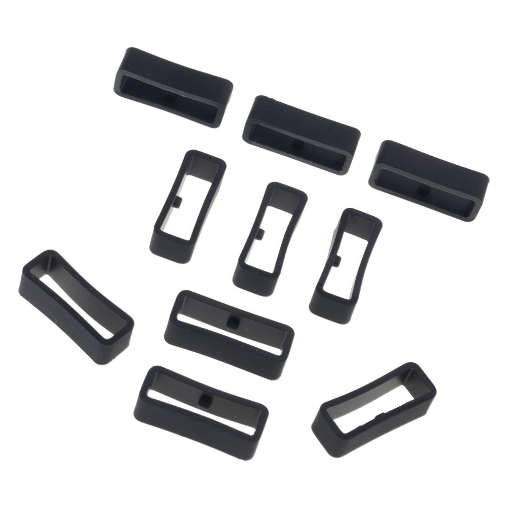 Gummi-Schnallenbefestigungsring für Smartwatch-Ersatzzubehör Garmin-Venu 2S/Vivomove 3s/GarminActive S