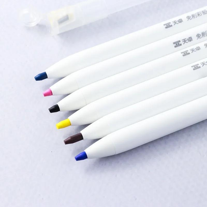Automatic Colored Pencil Leads 12-36 Colors for School Office Sketching Painting Art Sketching Stationery for Students Artists
