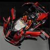 1/18 Pagani Huayra BC Alloy Sports Model Diecast Metal Racing Car Vehicles Model Simulation Sound Light Collection Kids Toy Gift