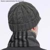 Big Size 65cm Keep Warm Beanies for Men Outdoor Short Brim Duck Tongue Cap Winter Plush Thick Fried Dough Twists Knitting Hat