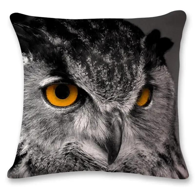 Home Decor Animal World Tiger Lion Pattern Polyester Pillowcase Cushion Cover For Bedroom Living Room Funda De Almohada