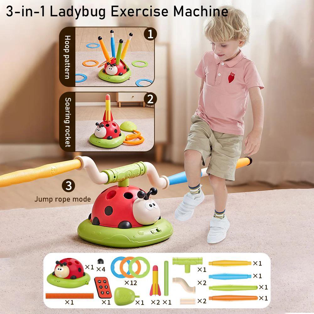 

Kid Skipping Rope Machine Ferrule Game Adjustable Sport Machine Somatosensory Training Toy Indoor Outdoor Sport Equipment Gifts