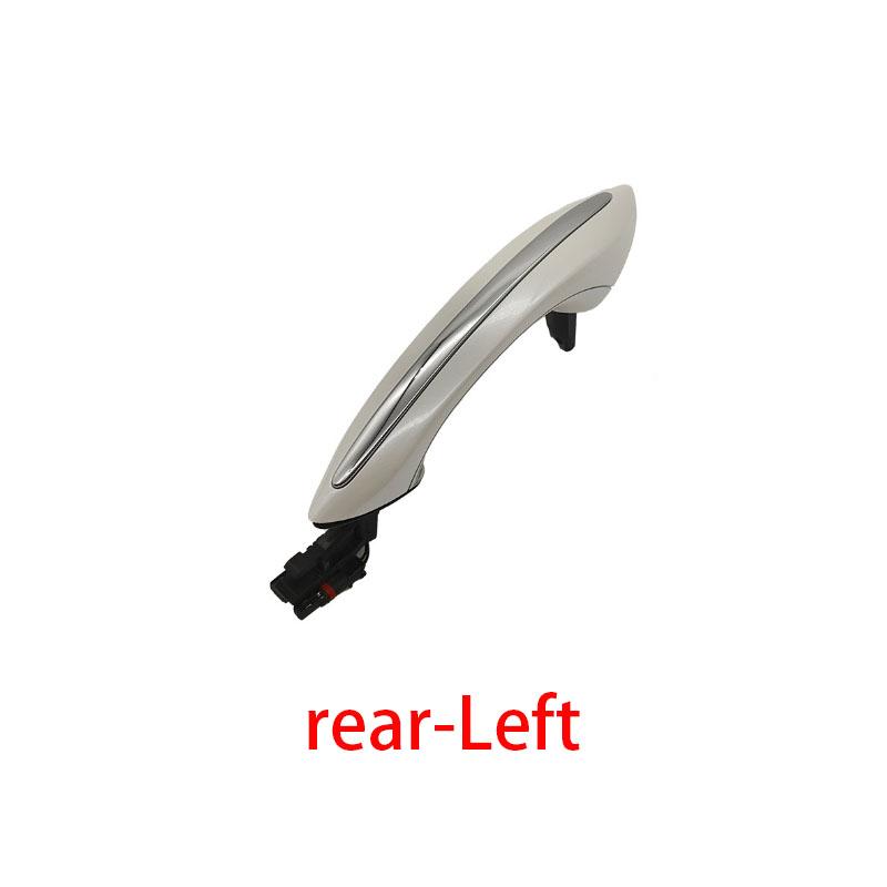 Black White Car Exterior Comfort Access Door Handle For BMW 5 7 Series F01 F02 F06 F10 520d 520i 525d 528i 530d 530i 51217231931
