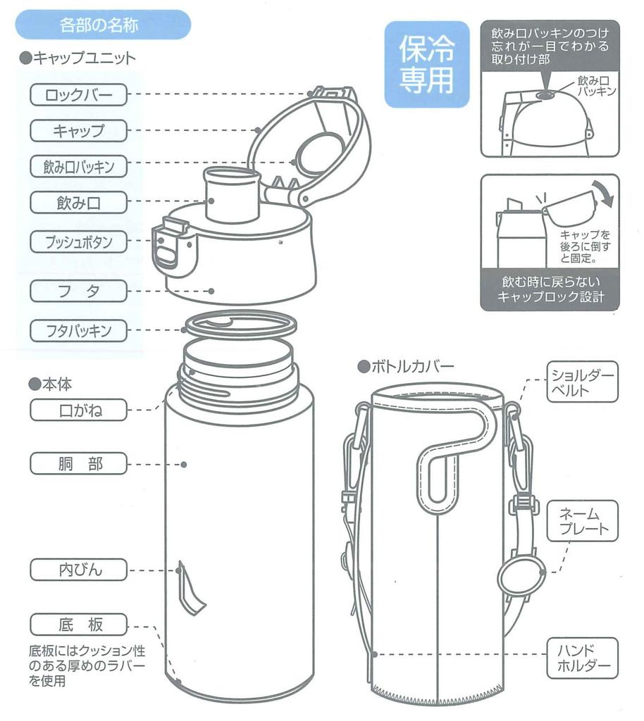 Skater Stainless Steel Water Bottle for Direct Lightweight and For Comes with Special Keeps Water Sports Water Kids, Drinking, 470ml, Plarail,