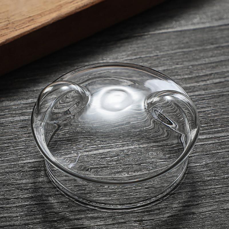 300ml Kreativer Bär Doppelbecher Personalisierte Kaffeetasse mit Deckel Transparente Glas Kaffeetasse Niedliche Cartoon Bernstein Bär Tassen