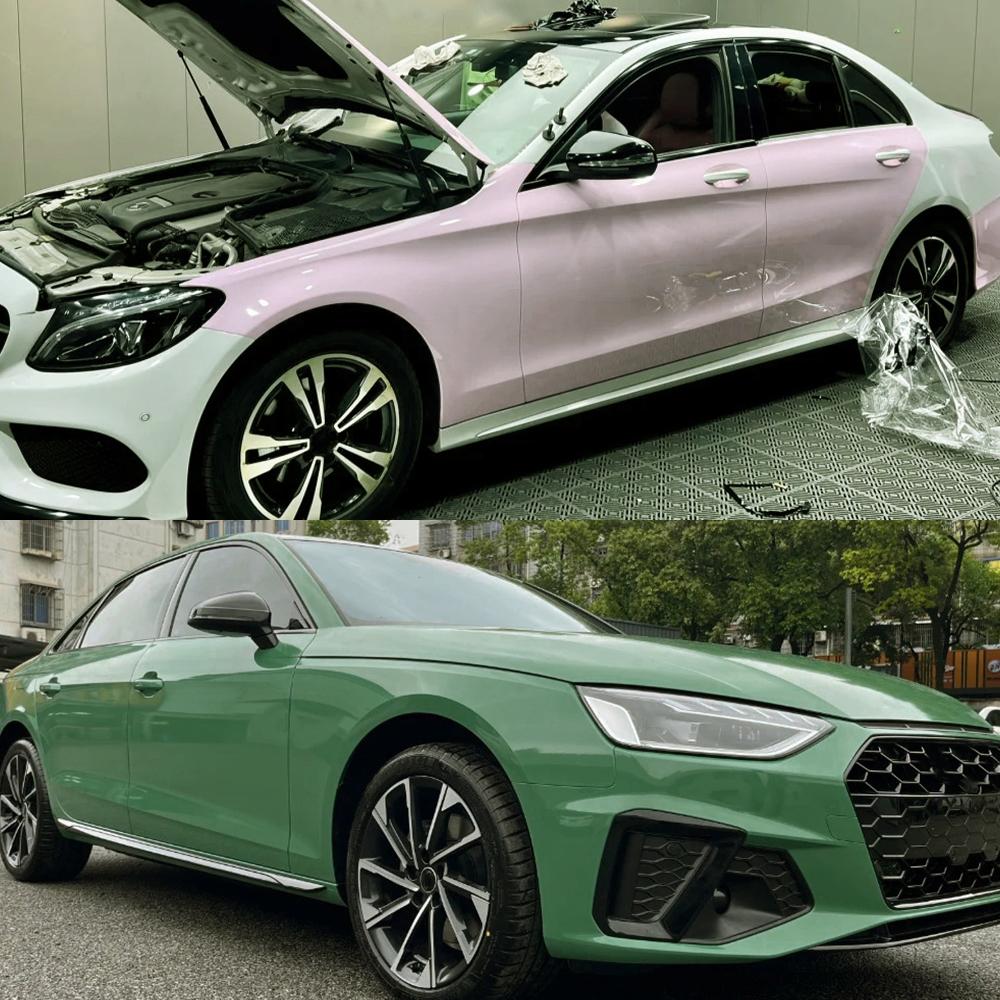 Various Size Color Change Wraps Film Car Body Film Cover Decor for Cars Suv Vehicles Motorcycle Laptop Bike Modify Accessories