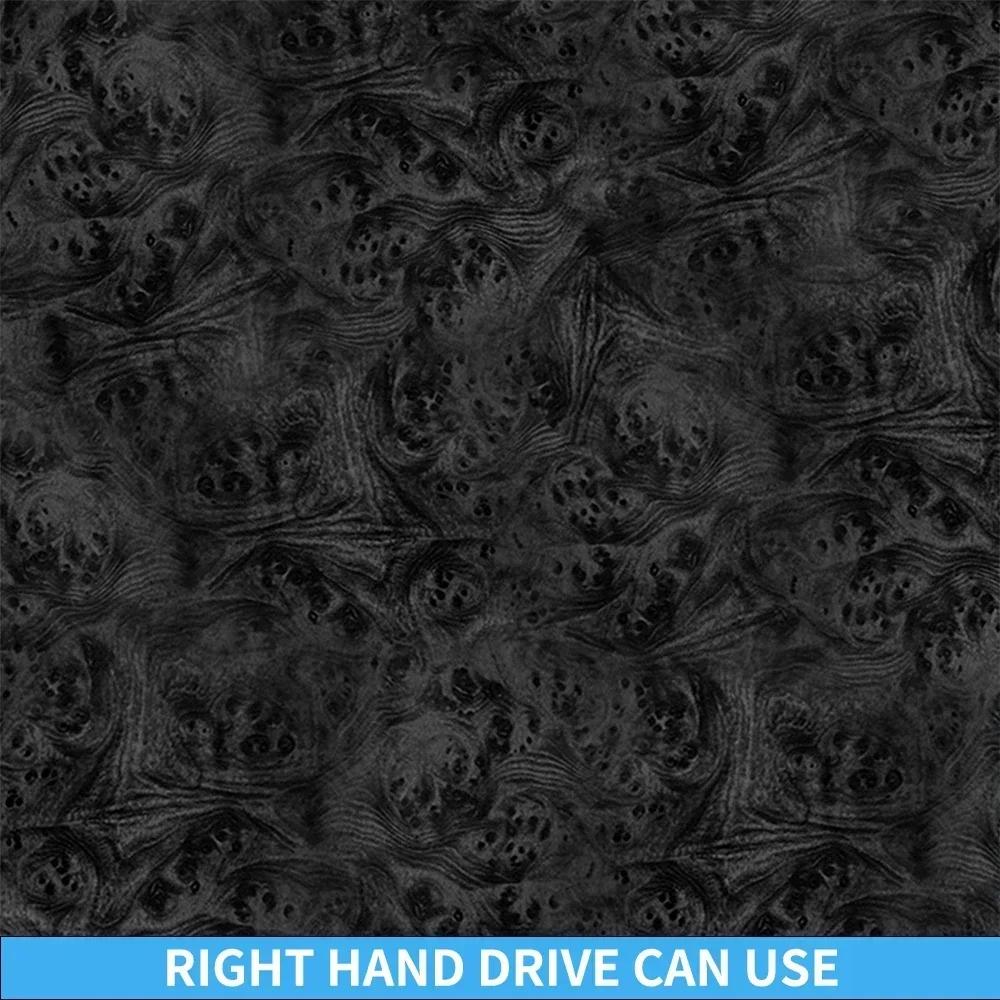Carbon Fiber Car Accessories Driver Dashboard Storage Decorative Modified Interior Cover Sticker For Maserati Ghibli 2014-2015
