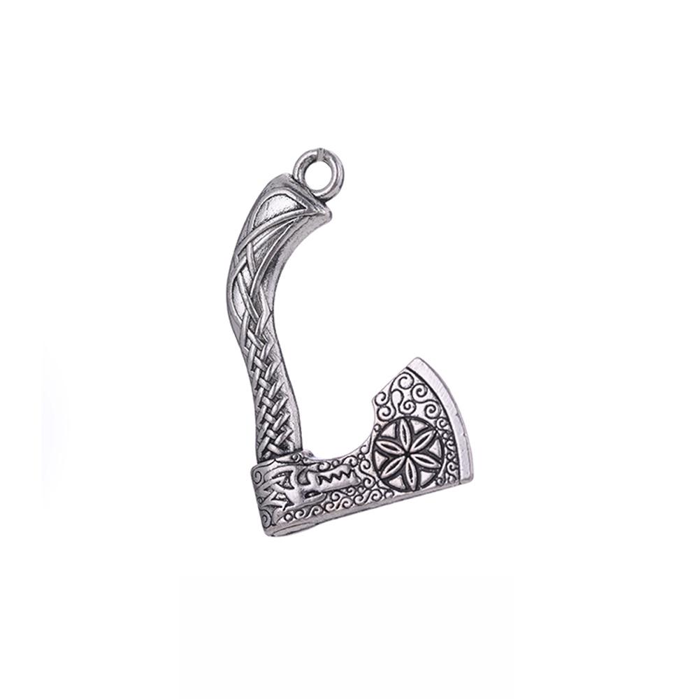 Slavic Axe Pendants Amulet Men Religious Celtics Knot Charms DIY Accessories for Jewelry Necklace Bracelet Making