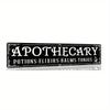 Vintage Metallschild Apotheke Dekoration Hexe Halloween Kneipe Garage Wetterfest