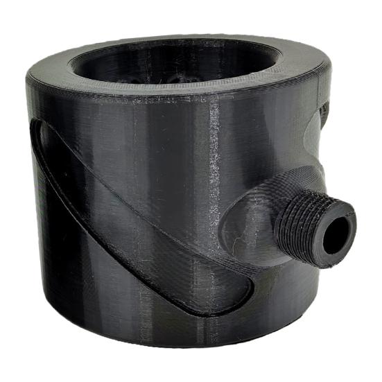 Duschhuvud Kraftfull Superladdning Hydromassage 360-graders Ring Vattenstråle Spiralmunstycke Standardgänga Allroundrengöring Duschhuvud