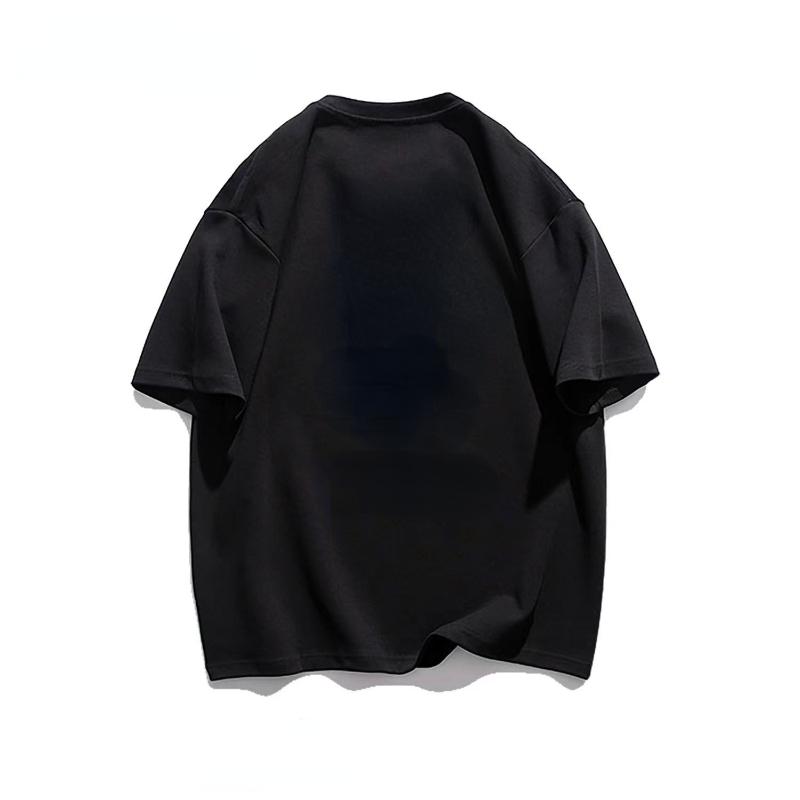 Bestseller Estivo GSM 500g T-shirt in Puro Cotone Resistente Girocollo Manica Corta Donna T-shirt Monocolore