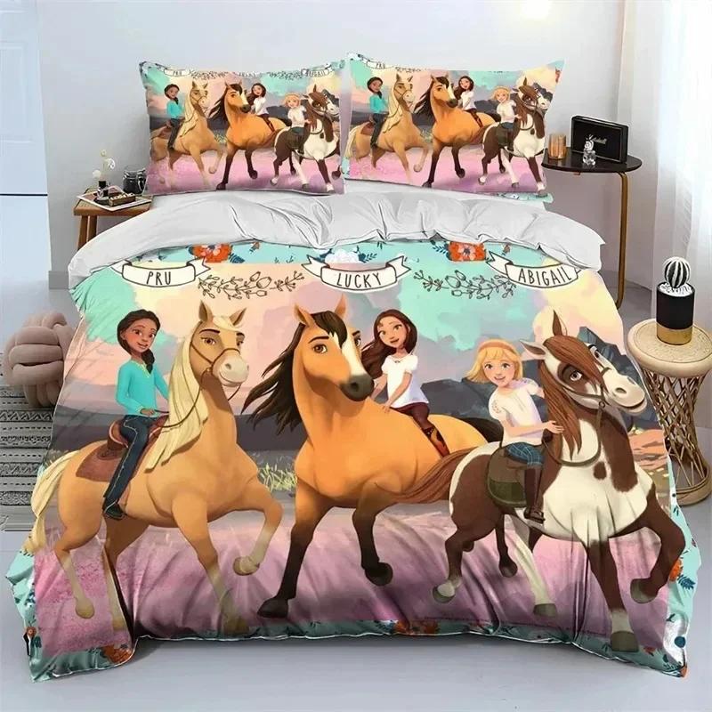 Spirit Riding Free Zirgi Gultasveļas Komplekts
