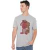 Sesame Street Unisex Adult Elmo Vintage Heather T-Shirt