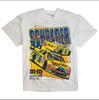 Koszulka Vintage 2001 NASCAR KEN SCHRADER M&M’S BIAŁA KOSZULKA