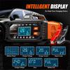 12V/24V Car Battery Charging Equipment with LCD Display Pulse Repair Intelligent Charging Device for Cars Trucks Boats