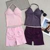 Butt-Lifting Shorts Impact New Product! Peach Butt Fitness Bra Yoga Set Halter Neck Beautiful Back Sports Tank Top for Women
