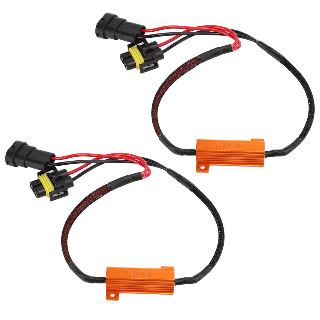 2 STÜCK LED Licht Widerstand Alles in einem Design Feine Verarbeitung Leicht Tragbar LED Rücklicht