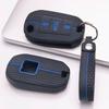Key Fob Cover for Peugeot 3008 5008 208 308 408 508 4008 C3 with Keychain Anti-Scratch Surface Shockproof Structure Soft Grip Texture