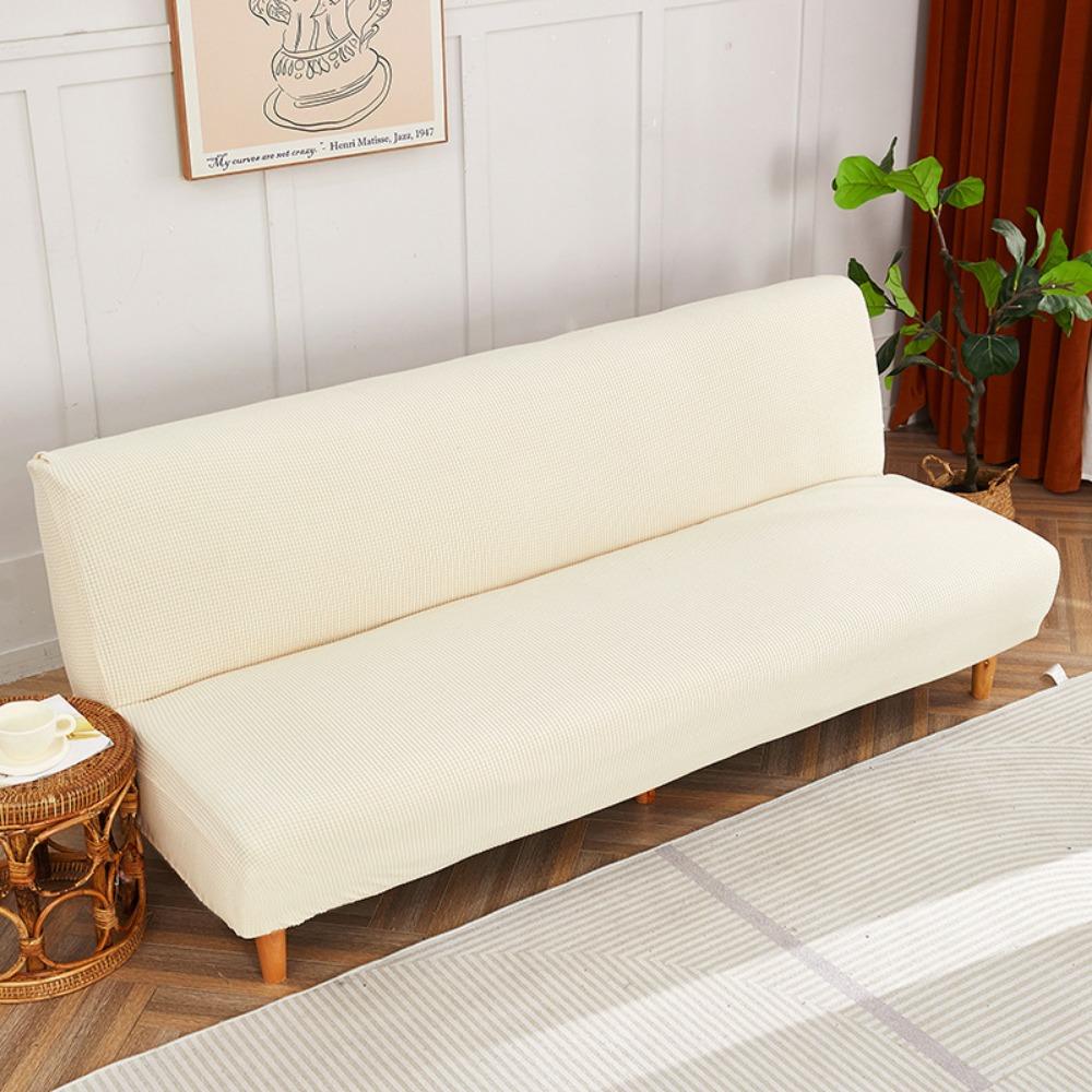 Thick Full Cover Sofa Slipcover Stretch Universal Sofa Protector Easy No Armrest Fabric Couch Cover