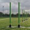 2 Pieces Agility Training Pole Portable Rebound Weather-Resistant