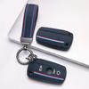 Key Fob Cover for BMW X1 X3 X5 Z4 E90 E91 E92 E60 with Keychain Anti-Scratch Guard Shockproof Protection Soft Grip Texture Responsive Button Touch