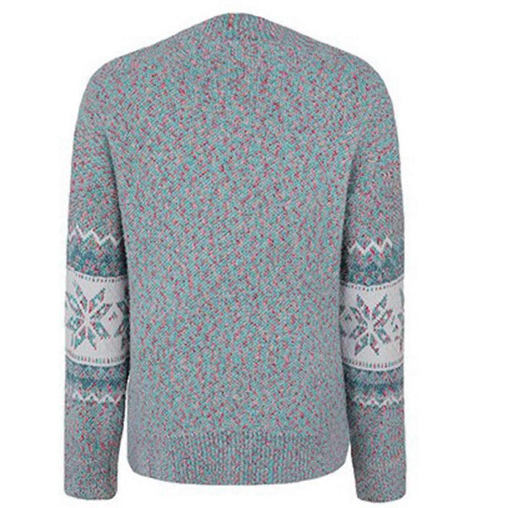 Women Pullover Sweater Christmas Sweater Warm Pullover Sweaters Christmas Jumper Christmas Turtleneck Sweater  Pink XL