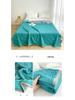 Class A Ice Silk Cooling Summer Quilt - Solid Color, Machine Washable, Thin Gift Quilt for Single and Double Beds