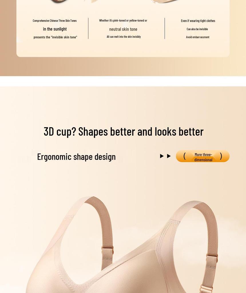 Seamless Support Bra for Women with Bigger Busts - Plus Size, Side Support, Minimizing Effect