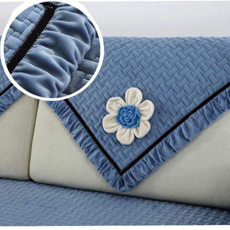 Новый утолщенный плюшевый диван-подушка — фото 11