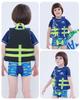 Gogokids Kids' Life Jacket with Crotch Strap, Floating Vest, Buoyancy Support, Swim Vest, CE Certified, for Swimming Practice, Fishing, River Play, Wa