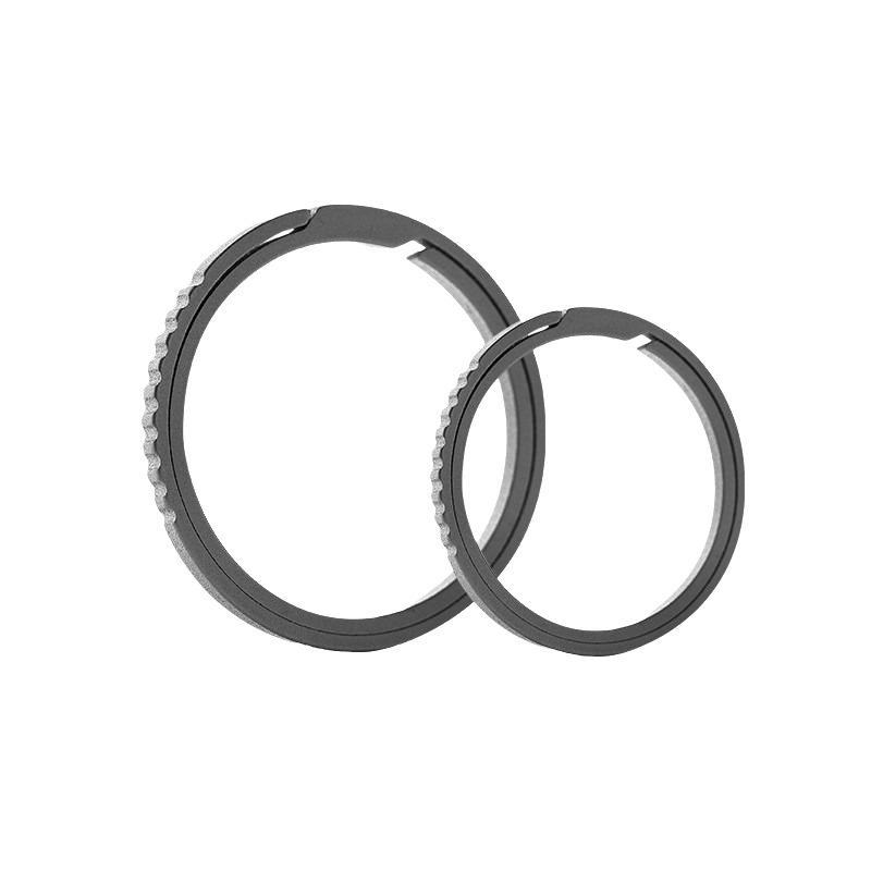 Simple Keychain Buckle Stylish Split Keychain Ring Portable Carabiner Keychain  Connecting Clasps
