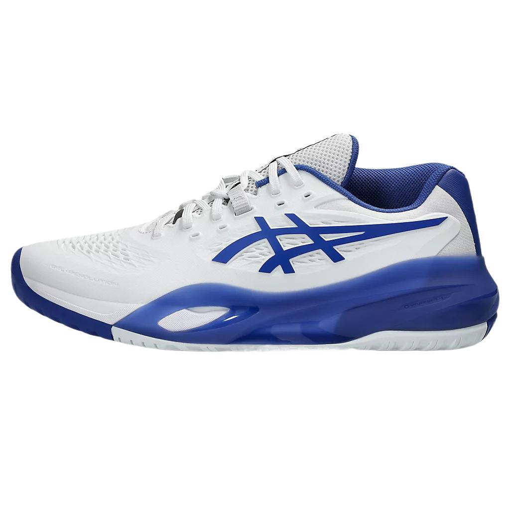 Asics Gel Resolution X Wide White Dark Cobalt Men Sneakers 1041A487-101