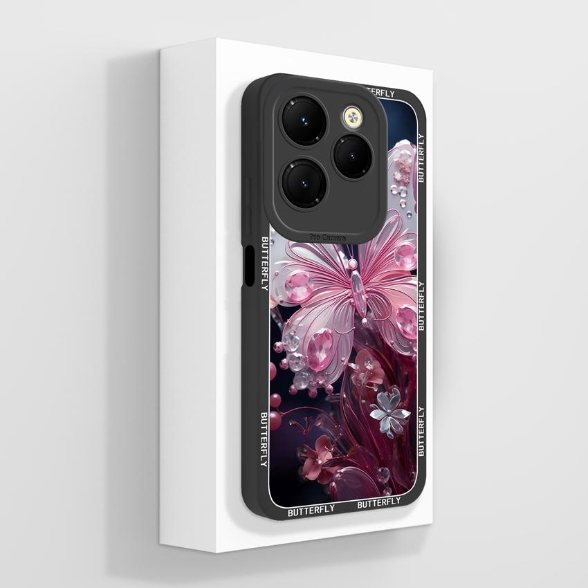 

Чехол для Infinix Hot 40 30 50 60 Pro Plus 60i 50i 40i 30i Table Мультяшный Кот Чехол для Телефона Высококачественный Ударопрочный Силиконовый Чехол для Infinix Бампер Capa Infinix Hot 40