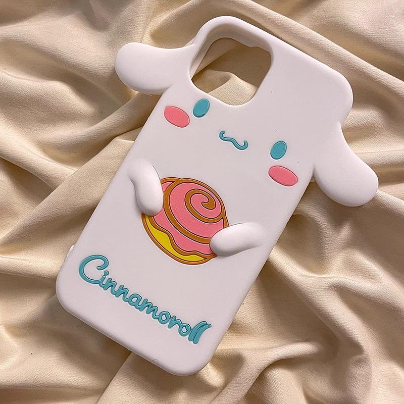 Drop-Proof Cartoon My Melody & Cinnamoroll iPhone 14/13/12/11 & 16/15 Pro Max Case