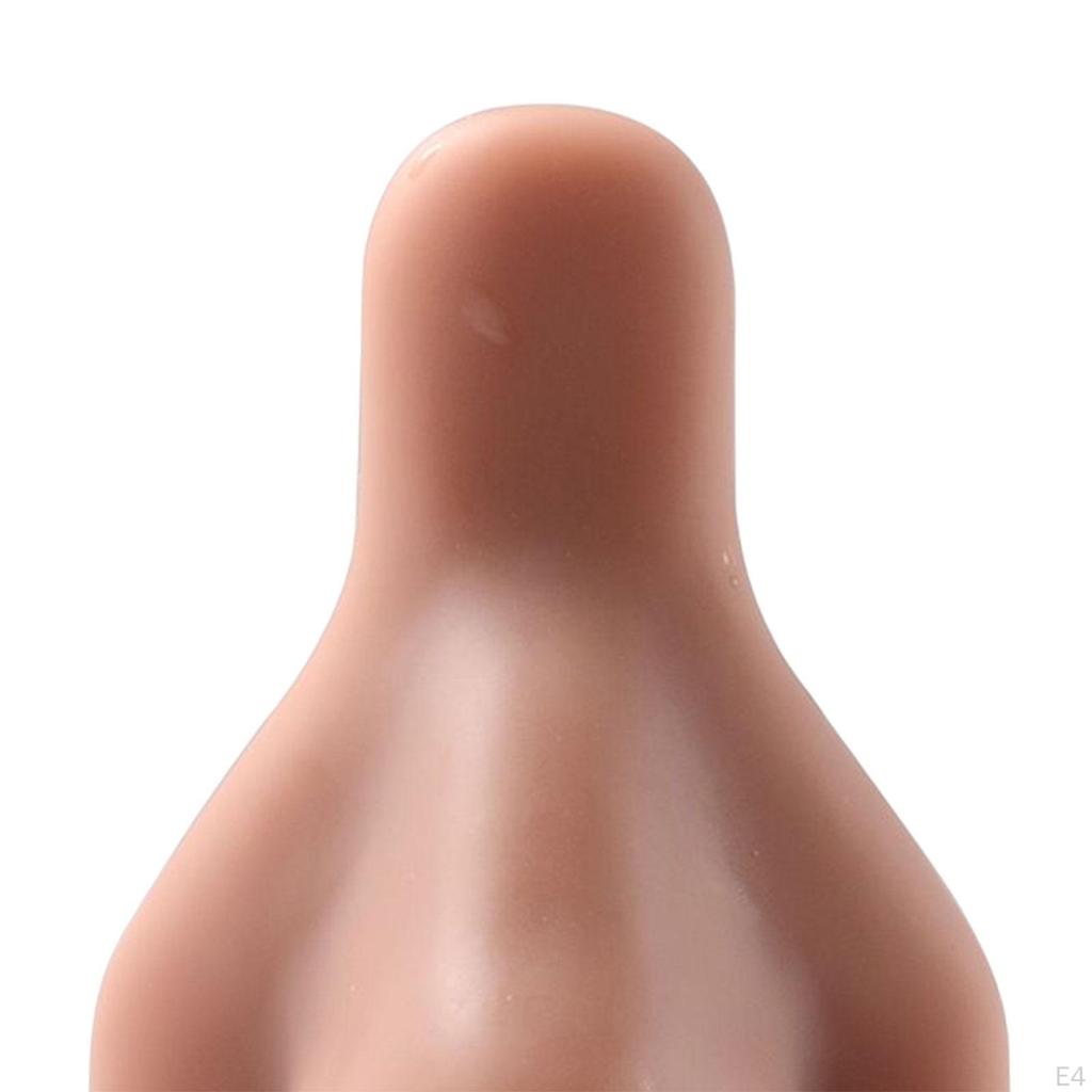 Soft Silicone Nose Model Body Display Props Flexible for Practice Teaching Instructions Jewelry