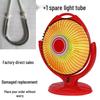 Smokeless Sun Fire Electric Heater Fan: Compact & Energy-Efficient for Home