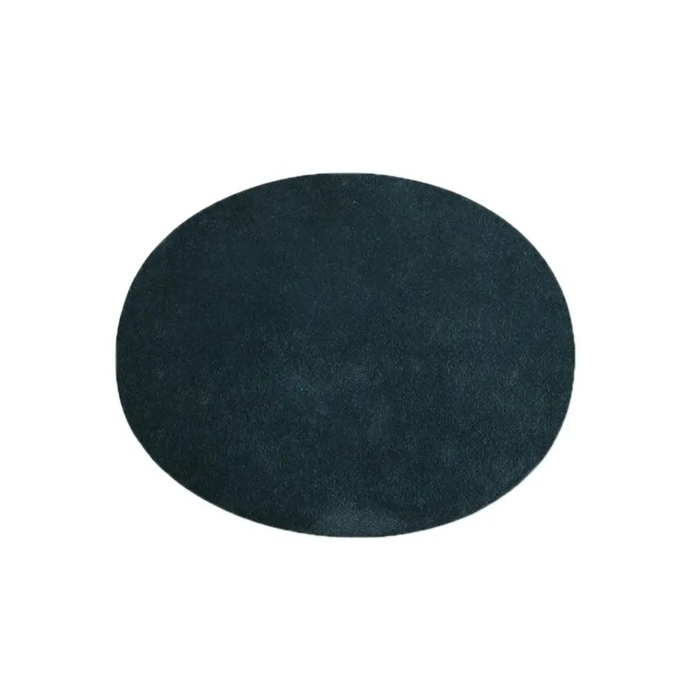 DIY Wildleder Wildleder Stoffflicken Oval Aufbügelbar Ellbogenflicken Reparaturabzeichen Jacke Oberteile