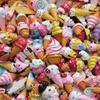 10Pcs Realistic Mini Biscuit Food Jewelry Donut Model DIY Decorative Accessory